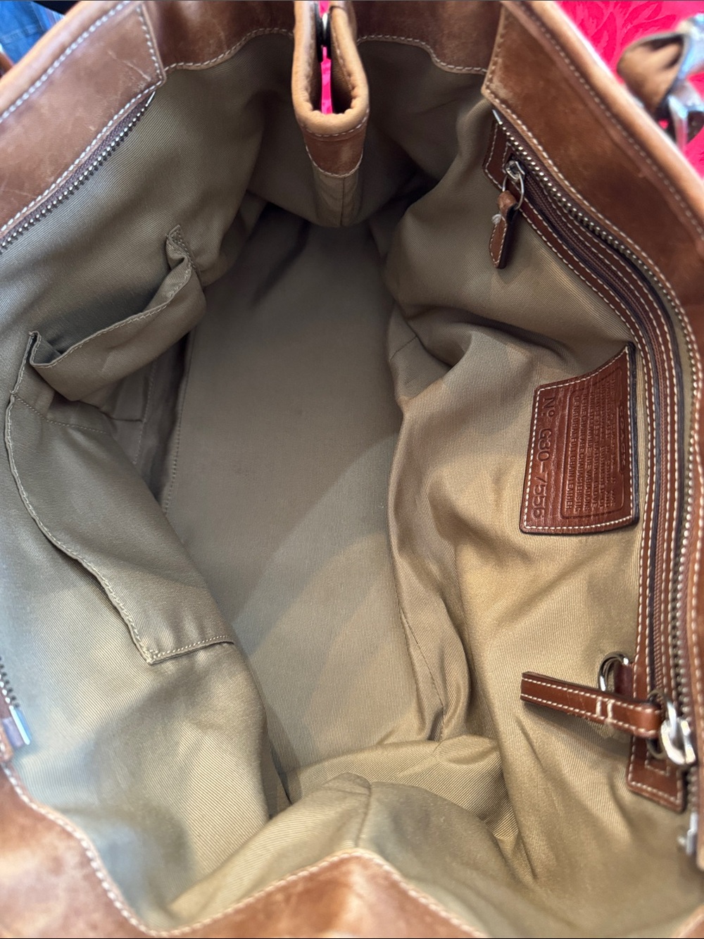 Vintage Coach Bag G30-7556 - Picture 12 of 15